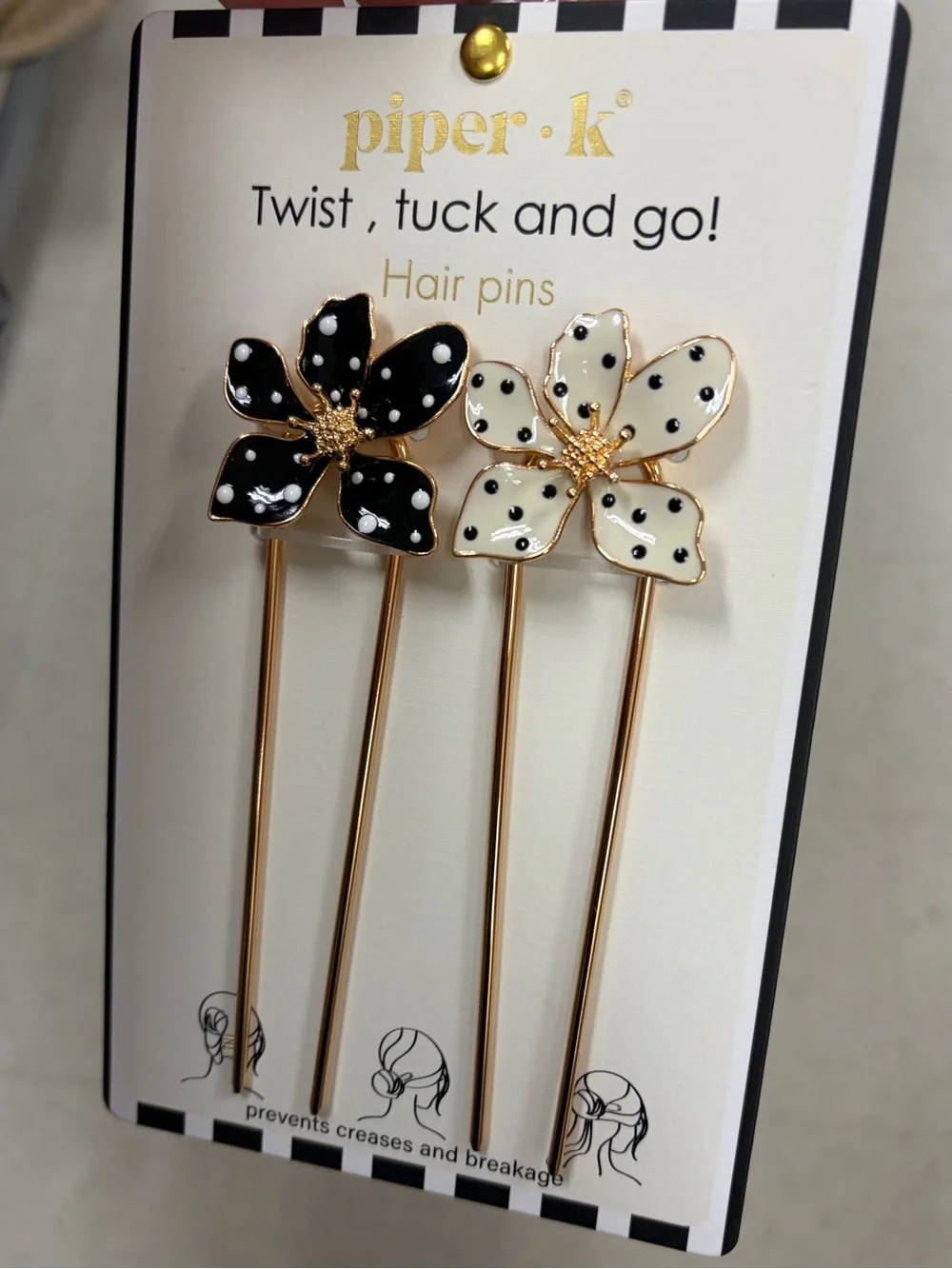 NWT ⚜️🖤⚜️ Piper K “Twist, tuck and go!